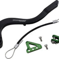 Moose Brake Pedal Green fits Kawasaki KX250F 4-Stroke/KX250 4-Stroke