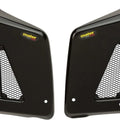 Maier Radiator Scoops Black #578100 fits Kawasaki KLR650 1987-2007