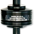 Golan Super Mini Peak Flow Fuel Filter 1/4" Black