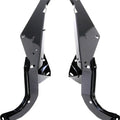 Drag Specialties Outer Batwing Fairing Brackets Black #264591 Harley Davidson