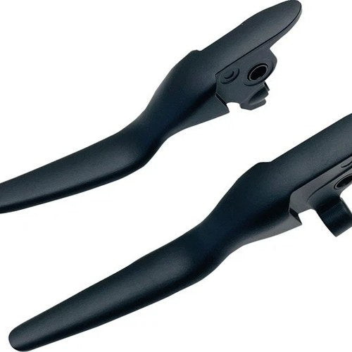 Drag Specialties Custom Lsr Lever Set Black #264571 Harley Davidson