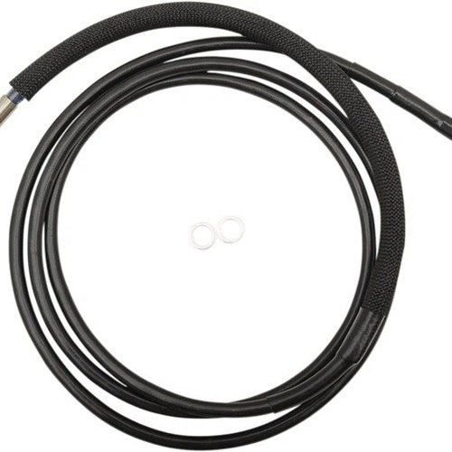 DS Black Vinyl Alternate Length Hydraulic Clutch Line 76-1/8" +6" Black #211947