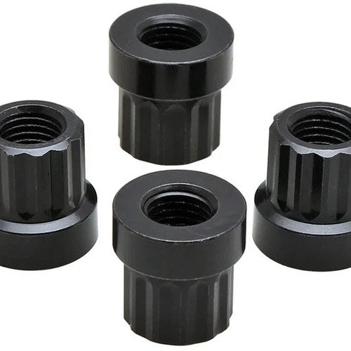 Kibblewhite Cylinder Head Nuts M10 x 1.25 Black Oxide 4-Pack #41001-4 for Suzuki