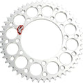 Renthal 420 Ultralight Aluminum Rear Sprocket 49T Silver for Kawasaki KX80/KX100