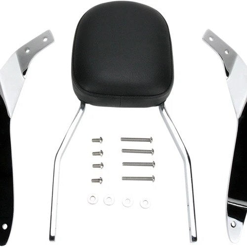 Cobra Standard Sissy Bar Square Chrome fits Honda VT600C Shadow 600 Vlx 99-07