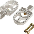 Joker Machine Serrated Short Passenger Footpegs Silver #08-57-8 Indian Scout