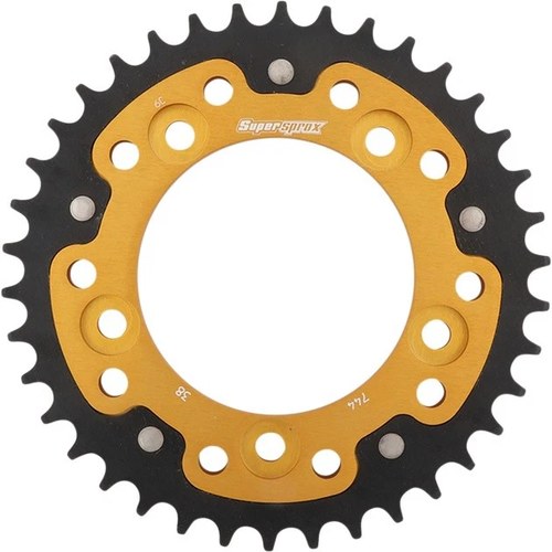 Supersprox Stealth Rear Sprocket 525 38T Gold Ducati 999/749/899/Monster 821