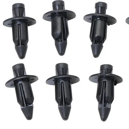 Moose 3-Stage Push Rivet Kit M6 Black 10-Pack