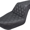 Saddlemen Step-Up LS Seat Black #283838 Harley Davidson Dyna