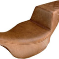 Saddlemen Step-Up LS Seat R. Lattice Stitch Brown #283646 Harley Davidson