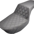 Saddlemen Step-Up LS Seat F. Lattice Stitch Black #283590 Harley Davidson