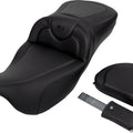 Saddlemen RoadSofa CF Ext. Reach Seat With Backrest #284802 Harley Davidson