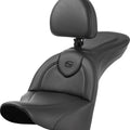 Saddlemen RoadSofa Seat With Backrest #285058 Harley Davidson