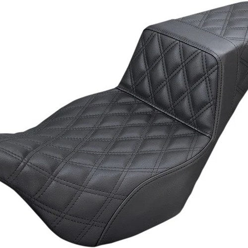 Saddlemen Step-Up LS Seat Black #283836 Harley Davidson
