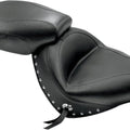 Mustang Wide Touring Seat Studded/Conchos #76190 for Honda VTX1300C 2004-2009