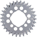 Vortex 420 Aluminum Rear Sprocket 30T Silver for Kawasaki Z125 Pro 2017-2023