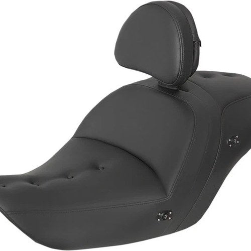 Saddlemen Heated RoadSofa PT Seat With Backrest #284522 for Honda Goldwing