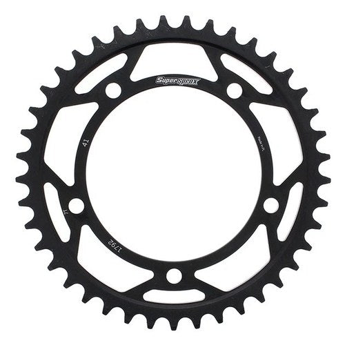 Supersprox Racing Steel Rear Sprocket 525 41T Black #RFE-1792-41-BLK