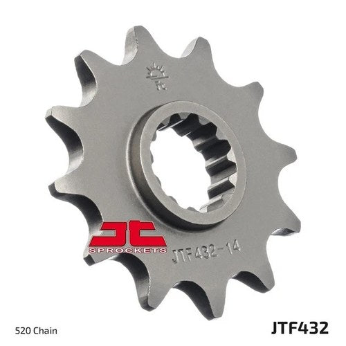JT Front Sprocket 520 14T #JTF432.14 fits Suzuki/Kawasaki