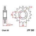 JT Front Sprocket 530 15T Honda CBR600 F2/CBR600 F3/CBR600F/CBR600F Hurricane