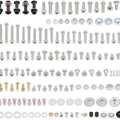 Bolt Motorcycle Hardware Pro Pack KTM/Husaberg Factory-Style 145-Piece Kit