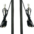 Custom Dynamics Universal Genesis Auxiliary LED Plasma Rods 8.5" Smoke