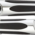 Arlen Ness Deep Cut Comfort Grips Chrome Harley Davidson Road Glide/Street Glide