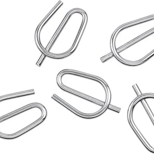 Colony Axle Spring Clip Rear Chrome 5-Pack #2042-5 Harley Davidson