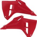 Acerbis Radiator Shrouds Red #2986000227 for Honda Crf 250/CRF 450 2025