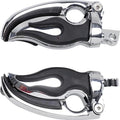 Kuryakyn Flamin' Switchblade Footpegs Male Mount #4411 Harley Davidson