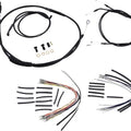 Burly Cable/Brake Line Kit for 12" Ape Hangers #B30-1033 Harley Davidson Dyna