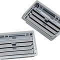 Show Chrome Fresh Air Vents Lower for Honda GL1500 Gold Wing 1988-2000 #52-552