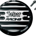 Joker Machine 2-Hole Points Cover Finned/Joker Racing Black Harley Davidson