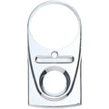 Joker Machine Teardrop Dash Panel Upper Smooth Chrome #04-21S Harley Davidson