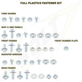 Bolt Full Plastics Bodywork Fastener Kit fits Kawasaki KX85/100 KAW-011385