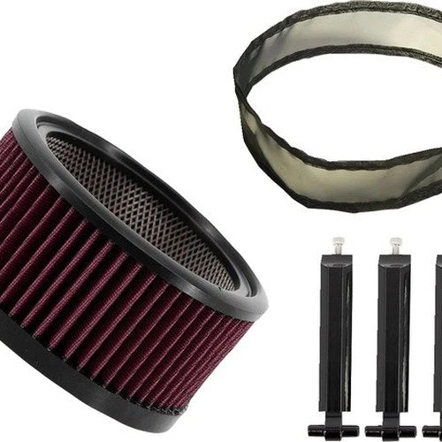 Trask Big Power Filter Kit For Assault Charge Air Cleaner Gloss Black