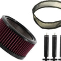 Trask Big Power Filter Kit For Assault Charge Air Cleaner Gloss Black
