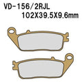 Vesrah VD-156RJL Sintered Metallic Brake Pads #VD-156RJL for Suzuki/Honda