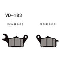 Vesrah VD-183 JL Sintered Metallic Brake Pads #VD-183 for Suzuki/Honda