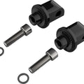 Ciro Passenger Peg Adapters Black #60021 Indian Chief/Roadmaster/Chieftain