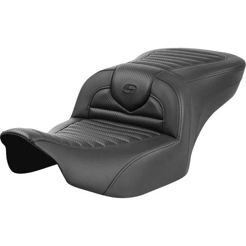 Saddlemen RoadSofa CF Tuck-N-Roll Seat Harley Davidson Road Glide/Street Glide