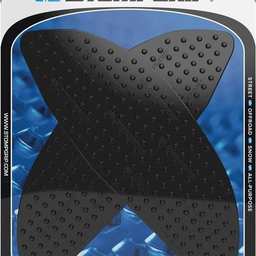 Stomp Volcano Profile Traction Pad Tank Grips Black Aprilia RSV4/Tuono 1100