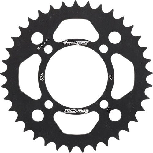 Supersprox Racing Aluminum Rear Sprocket 420 37T Black #RAL-834-37-BLK Yamaha