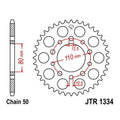 JT Steel Rear Sprocket 530 43T #JTR1334.43 for Honda CB750/CBR 1000/VF1000/VF500