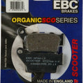 Ebc Sfa Organic Scooter Brake Pads Rear Left #SFA213 for Yamaha SMAX/Zuma 125
