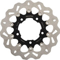 Galfer Wave Full-Floating Brake Rotor with Black Carrier Rear #DF824CW