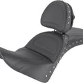 Saddlemen Explorer Special Seat With Backrest w/Chrome Studs #284229