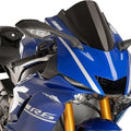 Puig 3mm Z Racing Windscreen Black #9723N for Yamaha YZF-R6 2017-2022