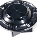 Hofmann Designs 12-Point Gas Cap Assembly Black #HDB-1084B Harley Davidson