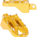 Thrashin Supply Co. Aggressor Passenger Footpegs Gold #TSC-2022-5-D